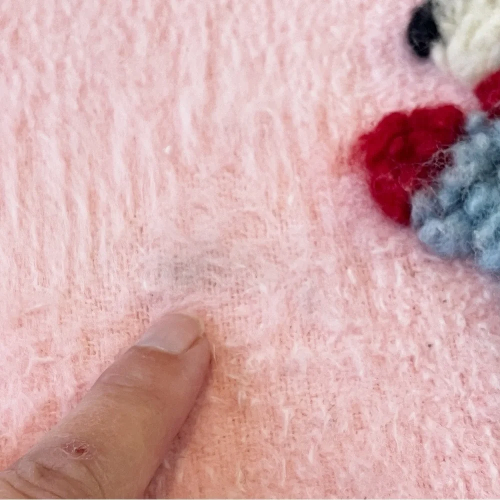 Baby Pepperell wash imperfections used